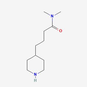 N,N-Dimethyl-4-piperidin-4-yl-butyramide