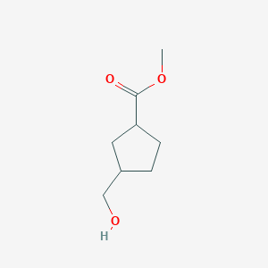 Methyl 3-(hydroxymethyl)cyclopentane-1-carboxylate