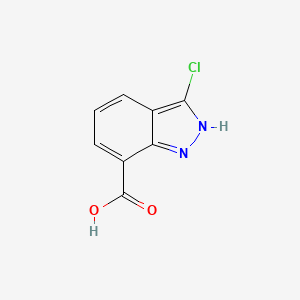 3-Chloro-1H-indazole-7-carboxylic acid