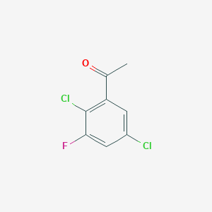 1-(2,5-Dichloro-3-fluorophenyl)ethanone