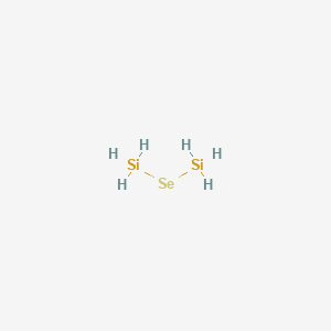molecular formula H6SeSi2 B079655 Disilaselenane CAS No. 14939-45-8