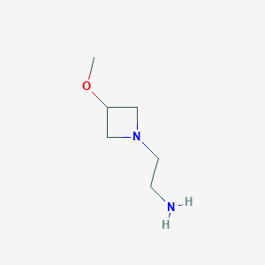 2-(3-Methoxyazetidin-1-yl)ethanamine