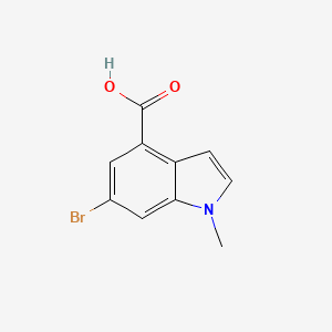 6-Bromo-1-methyl-1H-indole-4-carboxylic acid