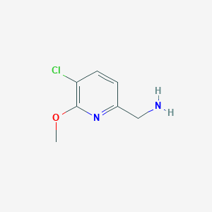 (5-Chloro-6-methoxypyridin-2-yl)methanamine