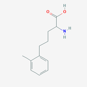 2-Amino-5-(2-methylphenyl)pentanoic acid