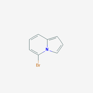 molecular formula C8H6BrN B7965630 5-Bromo-indolizine 