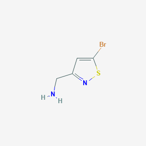 C-(5-Bromo-isothiazol-3-yl)-methylamine