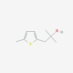 molecular formula C9H14OS B7965710 1-(5-Methyl-2-thienyl)-2-methyl-2-propanol 