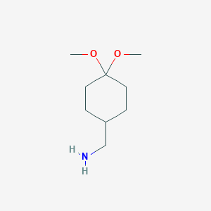 (4,4-Dimethoxycyclohexyl)methanamine