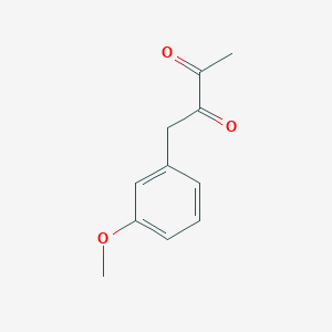molecular formula C11H12O3 B7965905 1-(3-Methoxyphenyl)butane-2,3-dione 