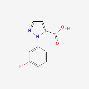 1-(3-fluorophenyl)-1H-pyrazole-5-carboxylic acid