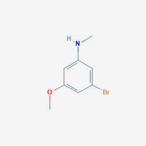 3-Bromo-5-methoxy-N-methylaniline