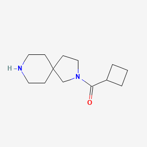 molecular formula C13H22N2O B7966006 Cyclobutyl(2,8-diazaspiro[4.5]decan-2-yl)methanone 