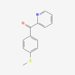 (4-(Methylthio)phenyl)(pyridin-2-yl)methanone