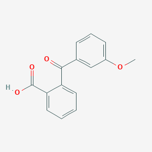 molecular formula C15H12O4 B7966152 2-(3-Methoxybenzoyl)benzoic acid CAS No. 2159-36-6