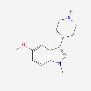 5-methoxy-1-methyl-3-(4-piperidinyl)-1H-indole