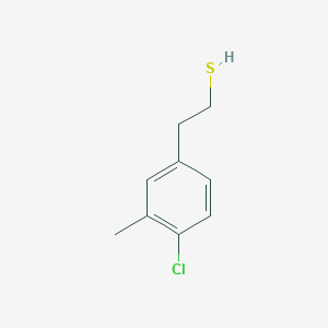 2-(4-Chloro-3-methylphenyl)ethanethiol
