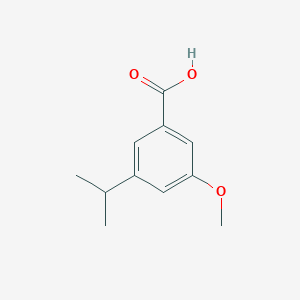 molecular formula C11H14O3 B7966607 3-Isopropyl-5-methoxybenzoic acid 