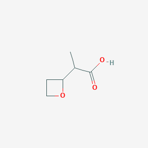 2-(Oxetan-2-yl)propanoic acid