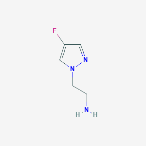 2-(4-Fluoro-1H-pyrazol-1-yl)ethanamine
