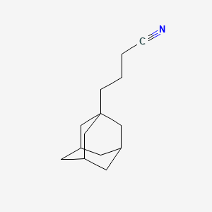 molecular formula C14H21N B7967078 4-(Adamantan-1-yl)butanenitrile 