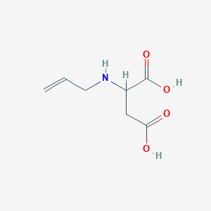 molecular formula C7H11NO4 B7967126 N-2-Propen-1-yl-DL-aspartic acid 