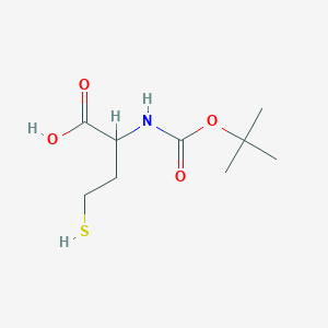 molecular formula C9H17NO4S B7967279 N-Boc-D,L-homocysteine 