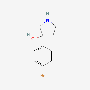 3-(4-BROMOPHENYL)-3-PYRROLIDINOL