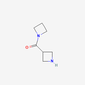 molecular formula C7H12N2O B7967404 Azetidin-3-ylazetidin-1-ylmethanone 
