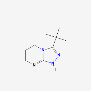 molecular formula C9H16N4 B7967408 CID 56965674 