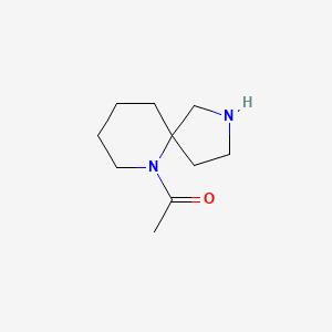molecular formula C10H18N2O B7967529 1-(2,6-Diazaspiro[4.5]decan-6-yl)ethanone 