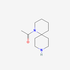 molecular formula C11H20N2O B7967537 1-(1,9-Diazaspiro[5.5]undecan-1-yl)ethanone 