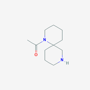 molecular formula C11H20N2O B7967542 1-(1,8-Diazaspiro[5.5]undecan-1-yl)ethanone 