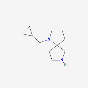 molecular formula C11H20N2 B7967547 1-(Cyclopropylmethyl)-1,7-diazaspiro[4.4]nonane 