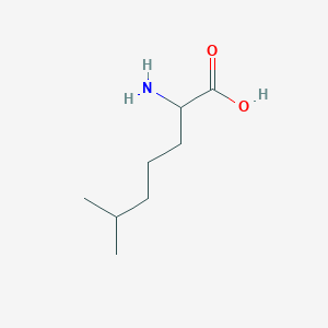 molecular formula C8H17NO2 B7967588 2-Amino-6-methylheptanoic acid CAS No. 56649-56-0