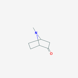molecular formula C7H11NO B7967653 7-Methyl-7-azabicyclo[2.2.1]heptan-2-one 