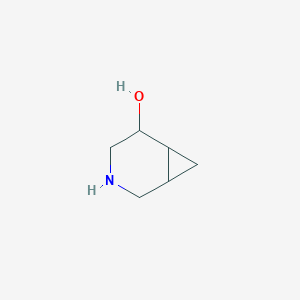 molecular formula C6H11NO B7967675 3-氮杂双环[4.1.0]庚烷-5-醇 