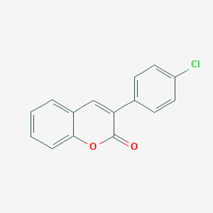 B079677 3-(4-Chlorophenyl)-2H-1-benzopyran-2-one CAS No. 10465-91-5
