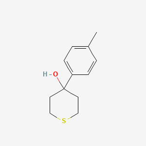 4-(4-Methylphenyl)thian-4-ol