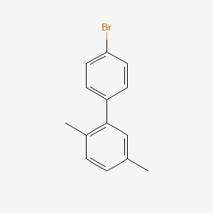 molecular formula C14H13Br B7967729 4'-Bromo-2,5-dimethyl-1,1'-biphenyl CAS No. 89346-51-0