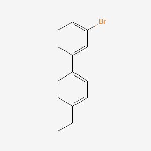 molecular formula C14H13Br B7967733 3-Bromo-4'-ethylbiphenyl CAS No. 1443306-09-9