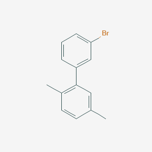 molecular formula C14H13Br B7967737 3-Bromo-2',5'-dimethylbiphenyl 