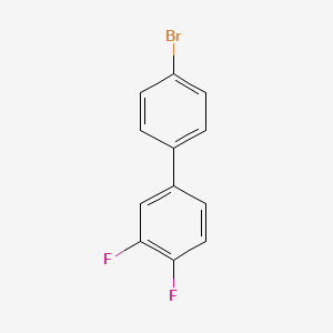 molecular formula C12H7BrF2 B7967750 4-Bromo-3',4'-difluorobiphenyl 