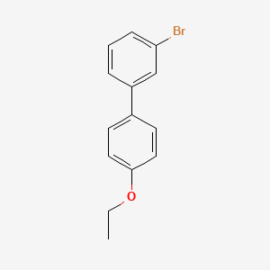 molecular formula C14H13BrO B7967777 3-Bromo-4'-ethoxybiphenyl 
