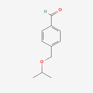 molecular formula C11H14O2 B7967996 4-(Isopropoxymethyl)benzaldehyde 