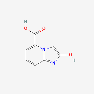 molecular formula C8H6N2O3 B7968005 2-Hydroxyimidazo[1,2-a]pyridine-5-carboxylic acid 