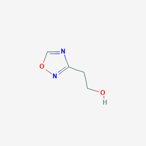 molecular formula C4H6N2O2 B7968017 2-(1,2,4-Oxadiazol-3-yl)ethanol 