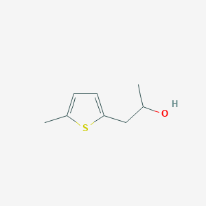 molecular formula C8H12OS B7968042 1-(5-Methyl-2-thienyl)-2-propanol 