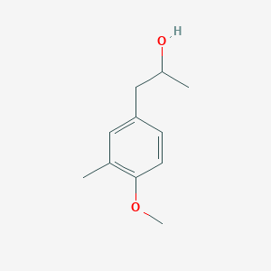 molecular formula C11H16O2 B7968052 1-(4-Methoxy-3-methylphenyl)-2-propanol 