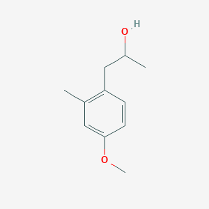 molecular formula C11H16O2 B7968089 1-(4-Methoxy-2-methylphenyl)-2-propanol 